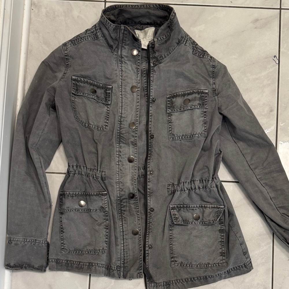 Caslon Gray Utility Jacket